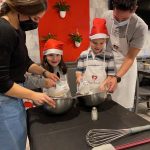 Tiramisù in the making with lovely kids